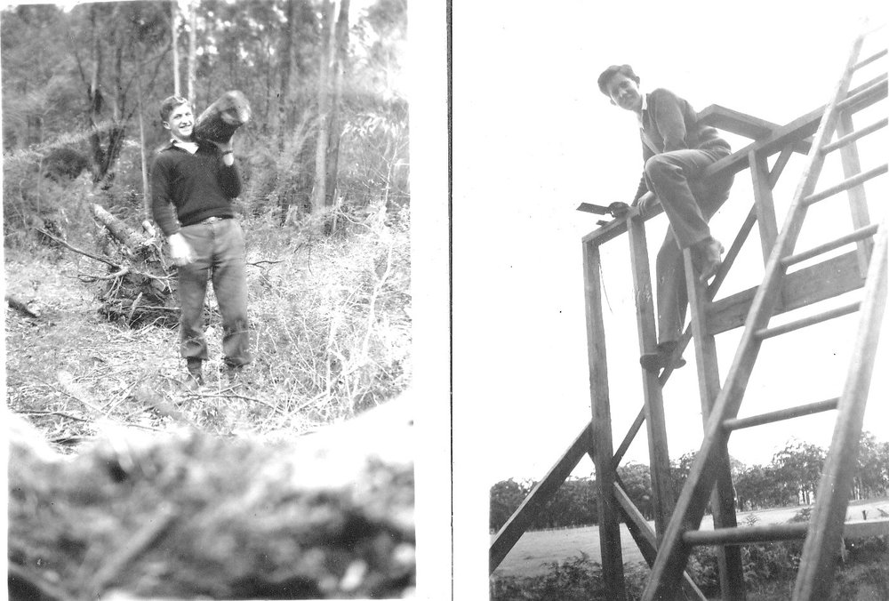 Community Service Milgrove - 1.Geoff Watt, 2.David McCraw