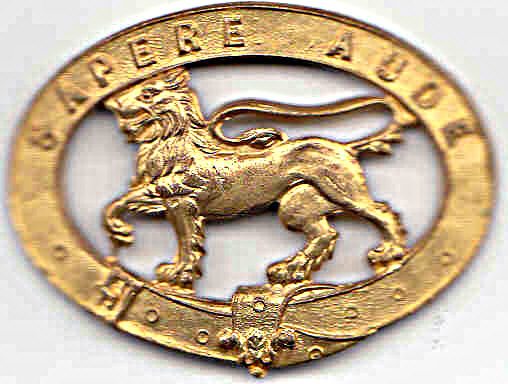 Lion Cap Badge