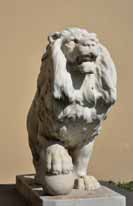 The Lion symbol of Wesley College