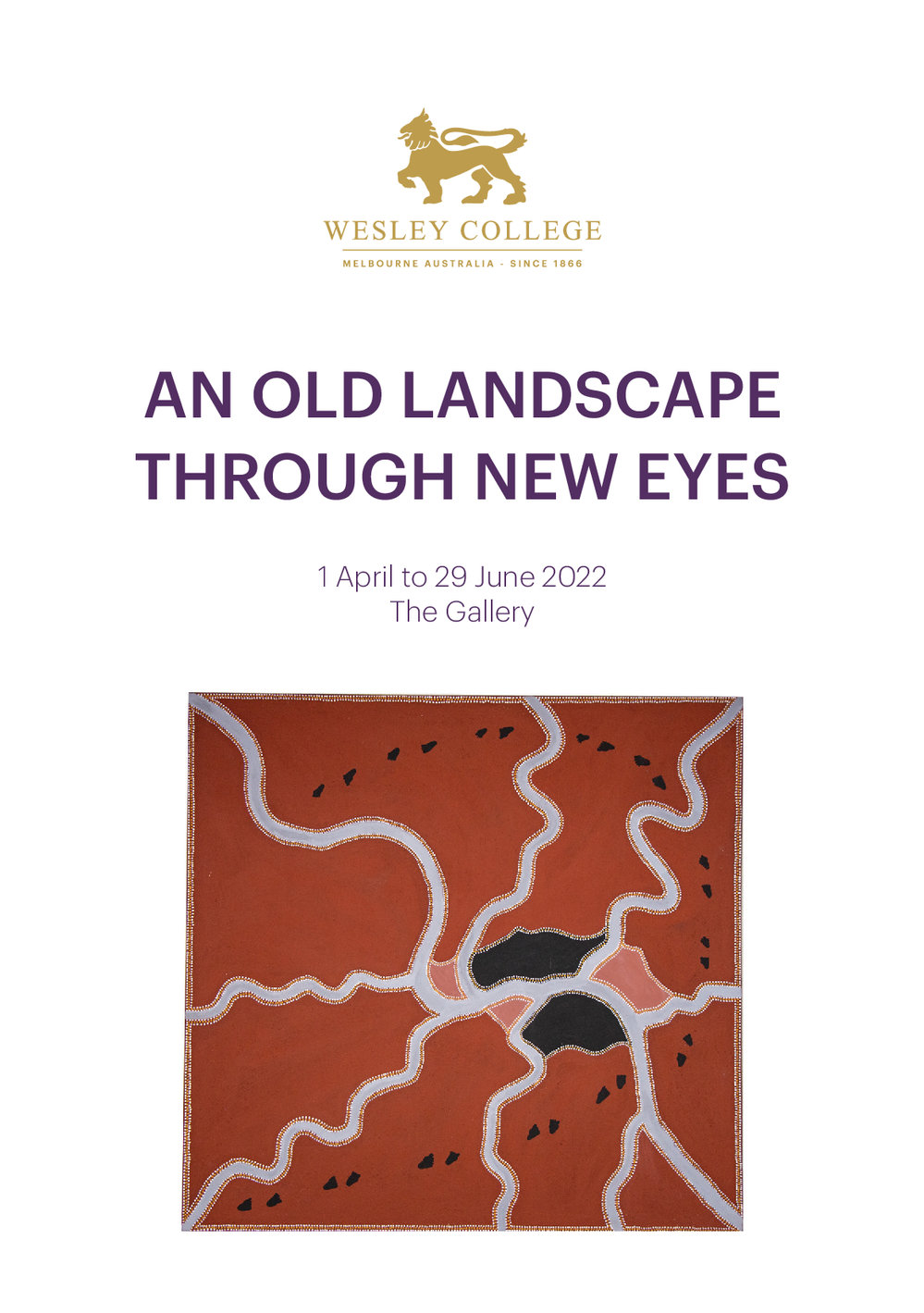An Old Landscape Through New Eyes - Exhibit Brochure