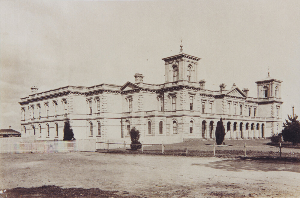 Early years view of the College c. 1870