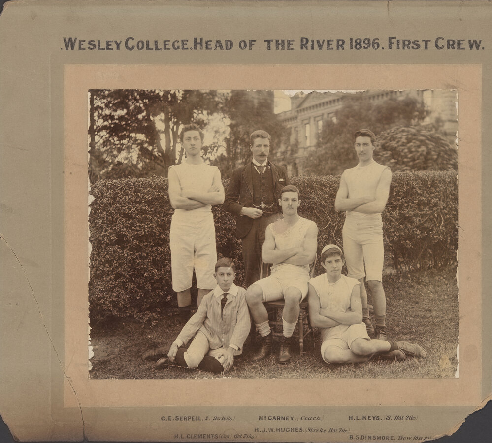 Rowing Head of the River 1896 Crew