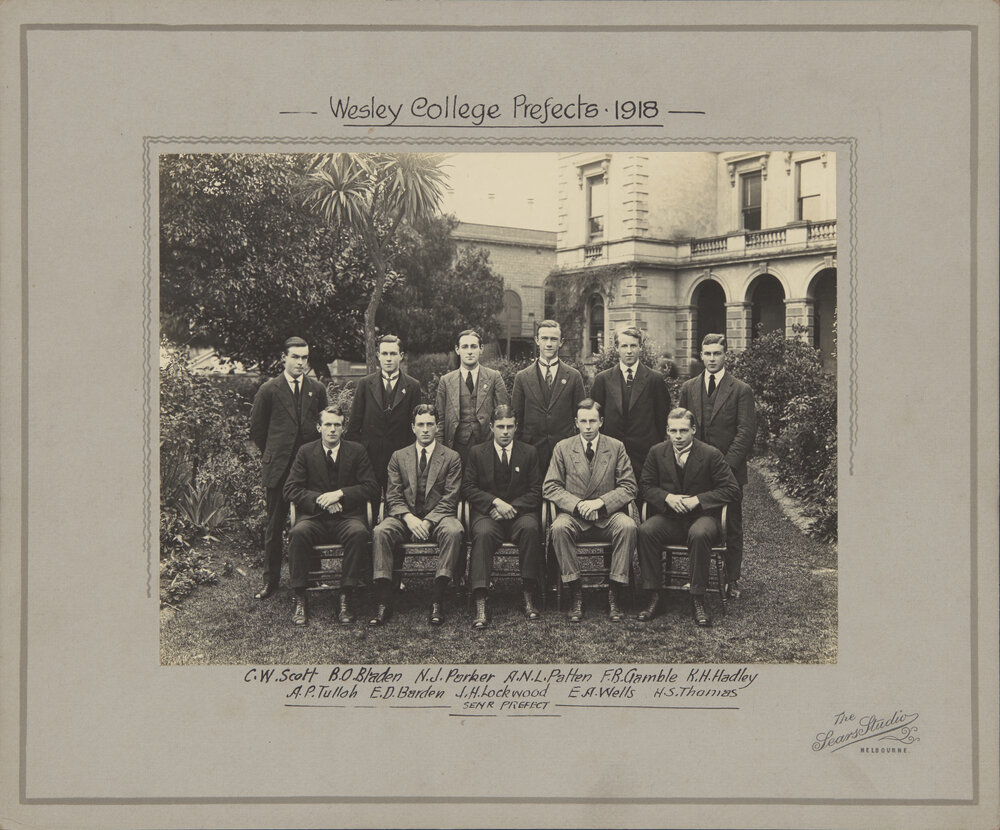 Prefects 1918, May