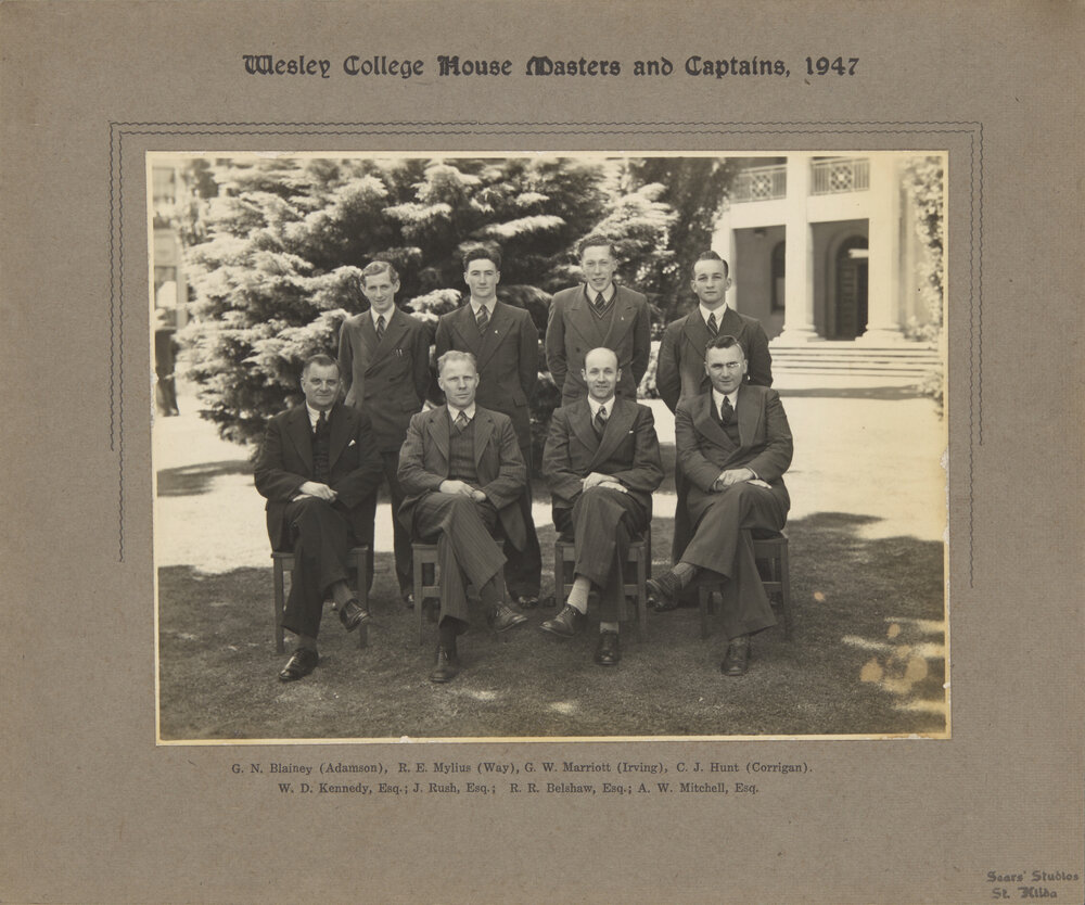 House Masters and Captains 1947