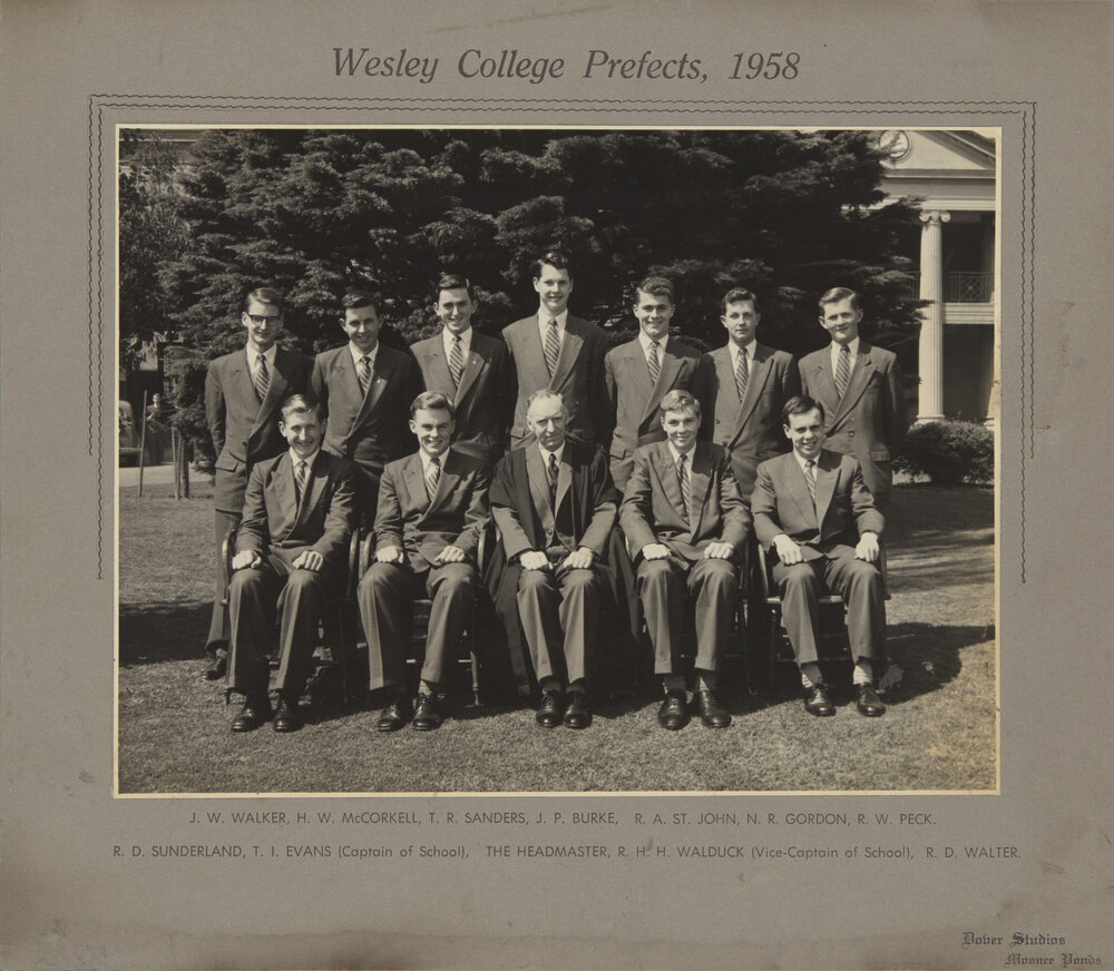 Prefects 1958