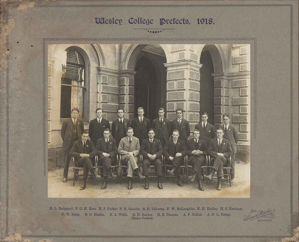 Prefects 1918, August