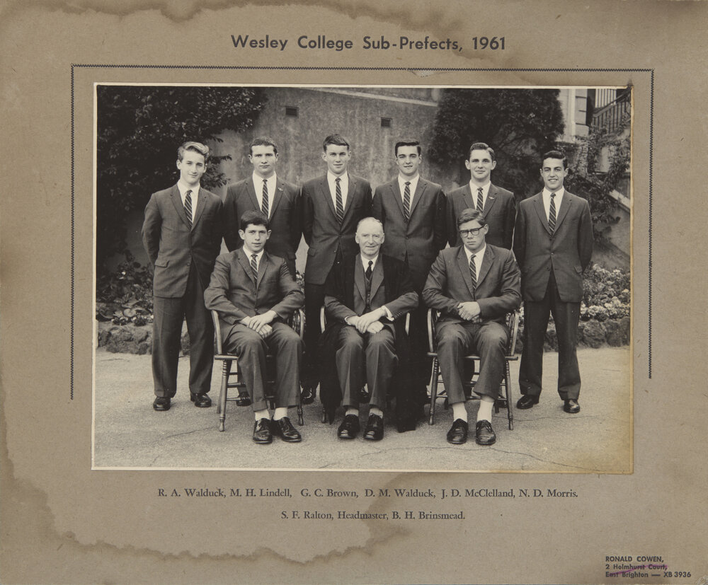 Sub Prefects 1961