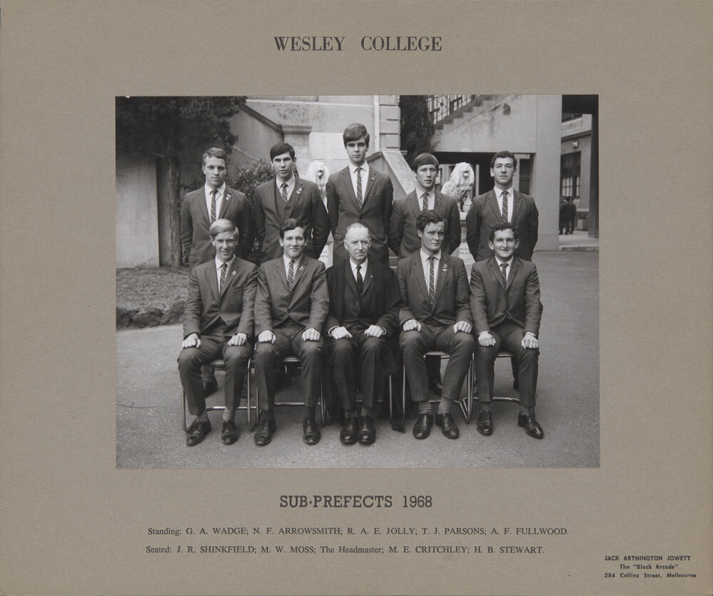 Sub Prefects 1968
