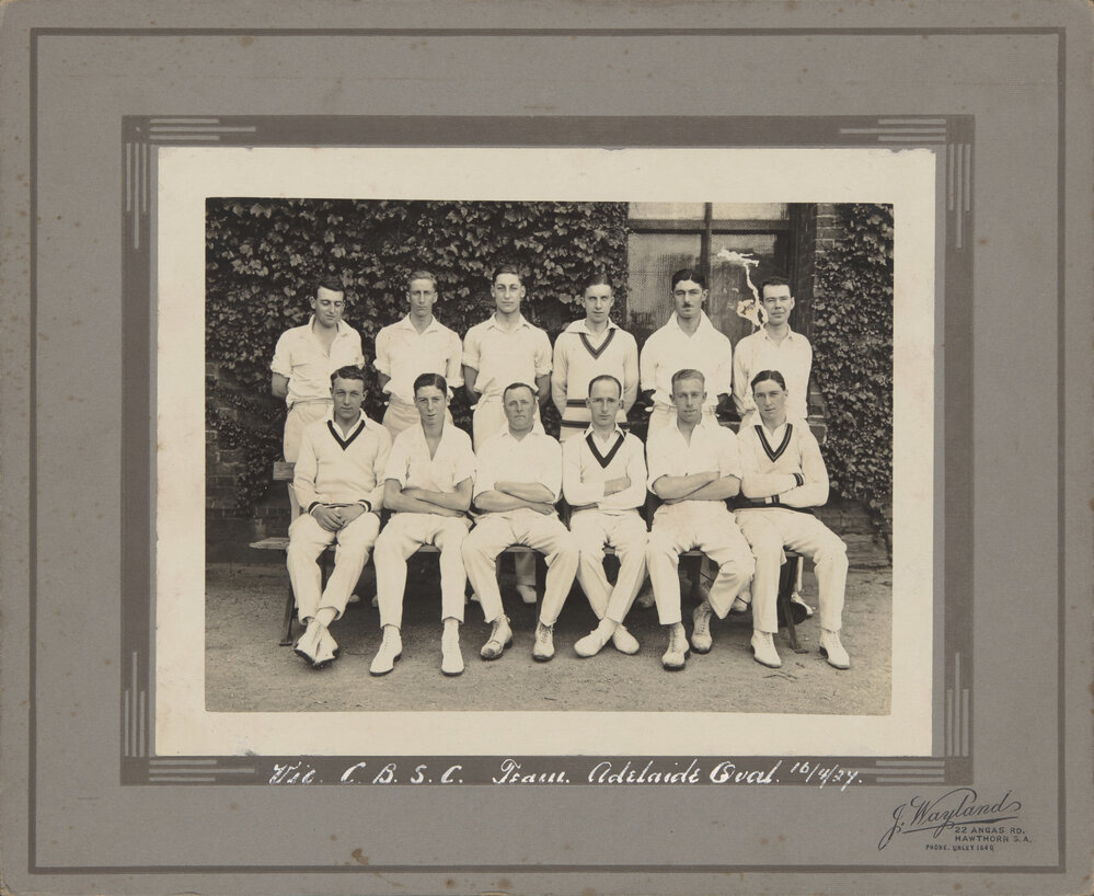 Victorian CBSC team Adelaide Oval 1927