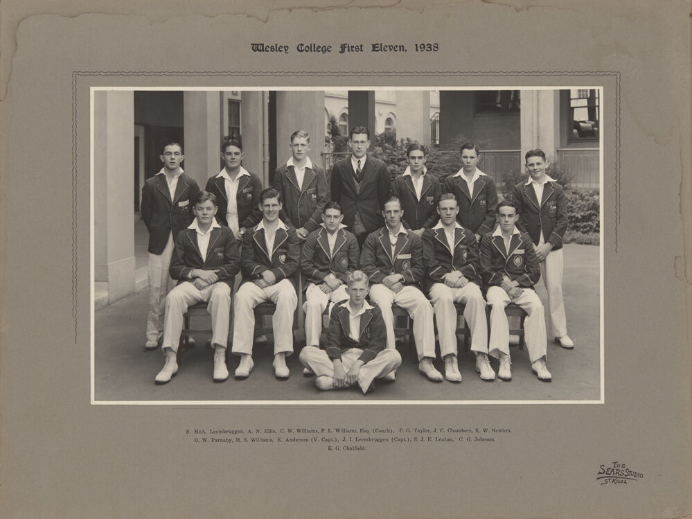 Cricket First XI 1938 
