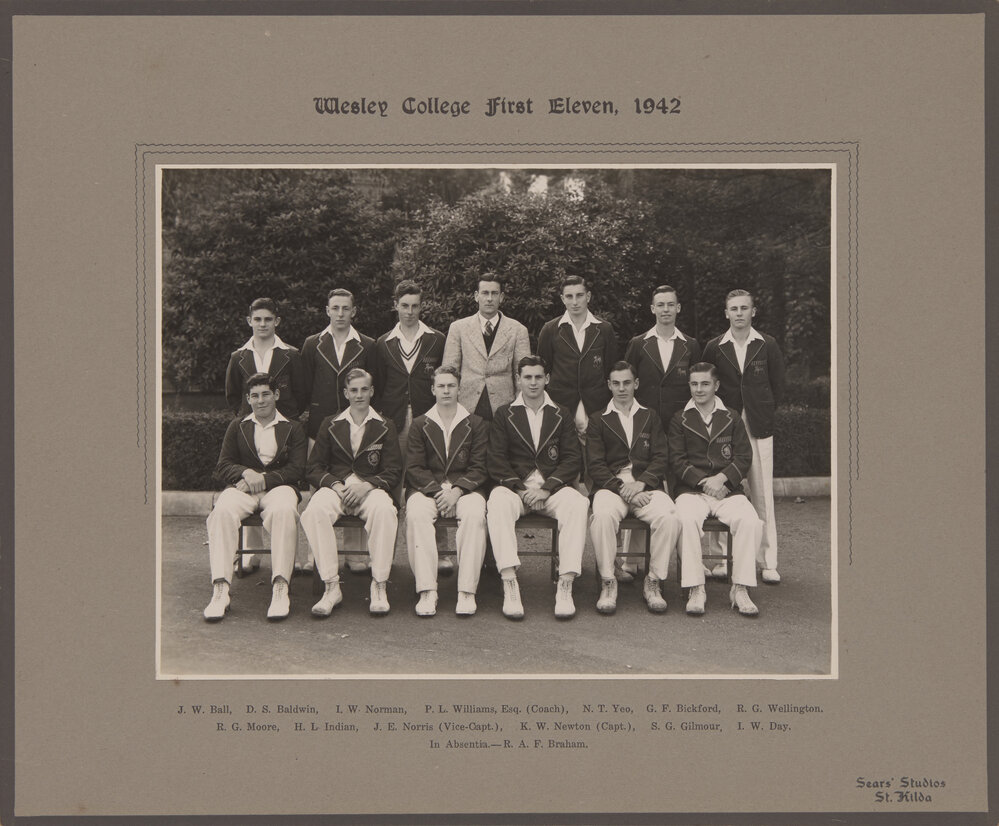 Cricket First XI 1942 