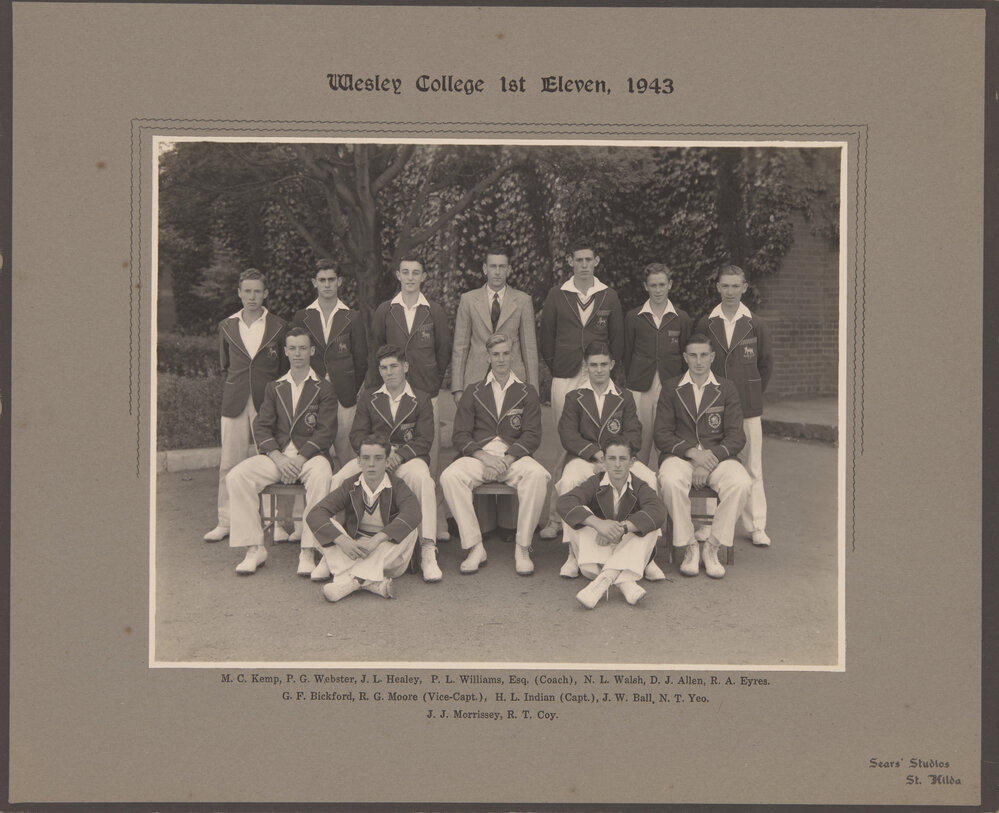 Cricket First XI 1943