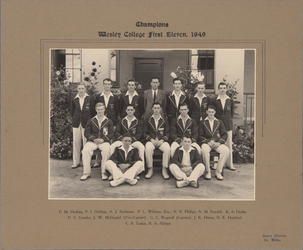 Cricket First XI 1949 Champions