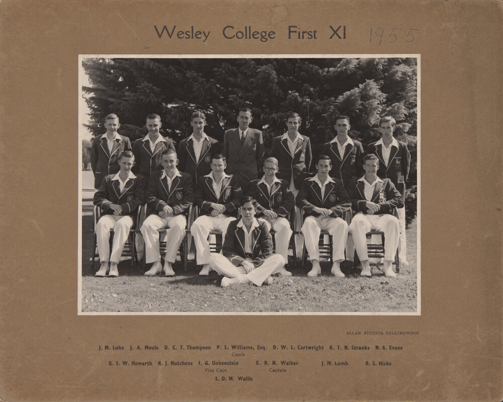 Cricket First XI 1955