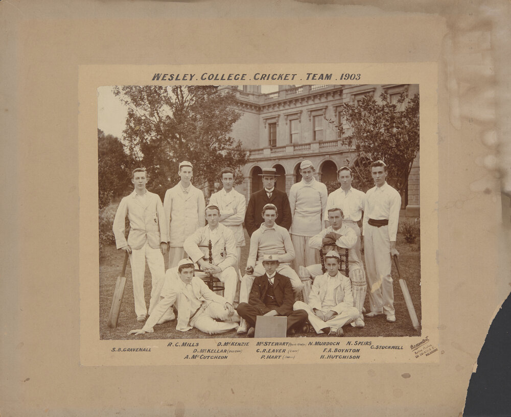 Cricket 1903 team