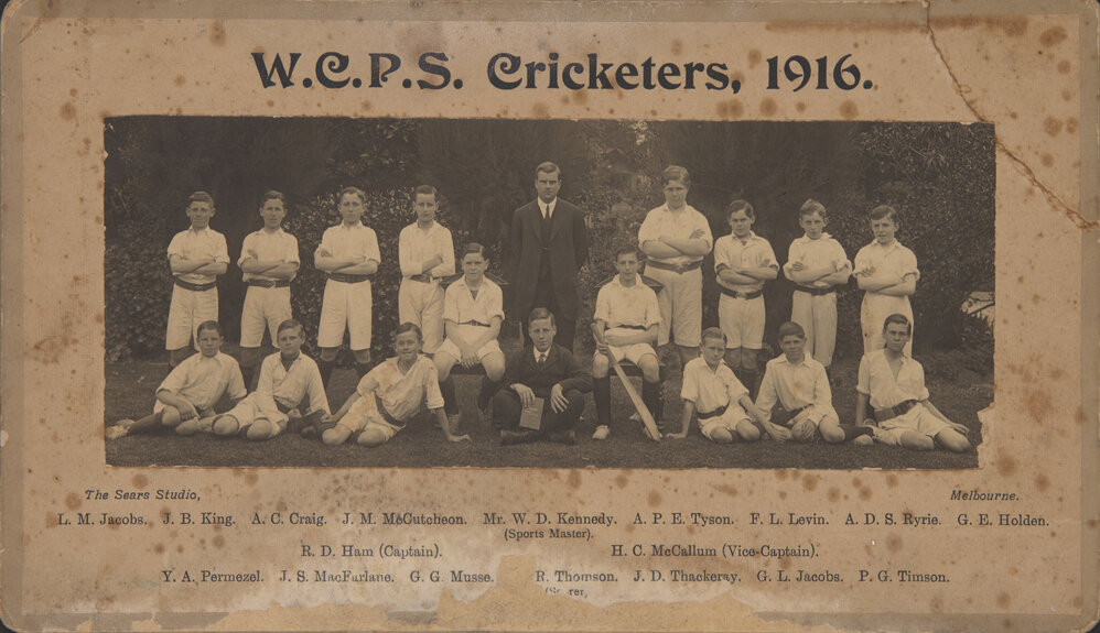Cricket WCPS 1916