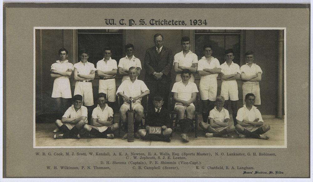 Cricket WCPS 1934