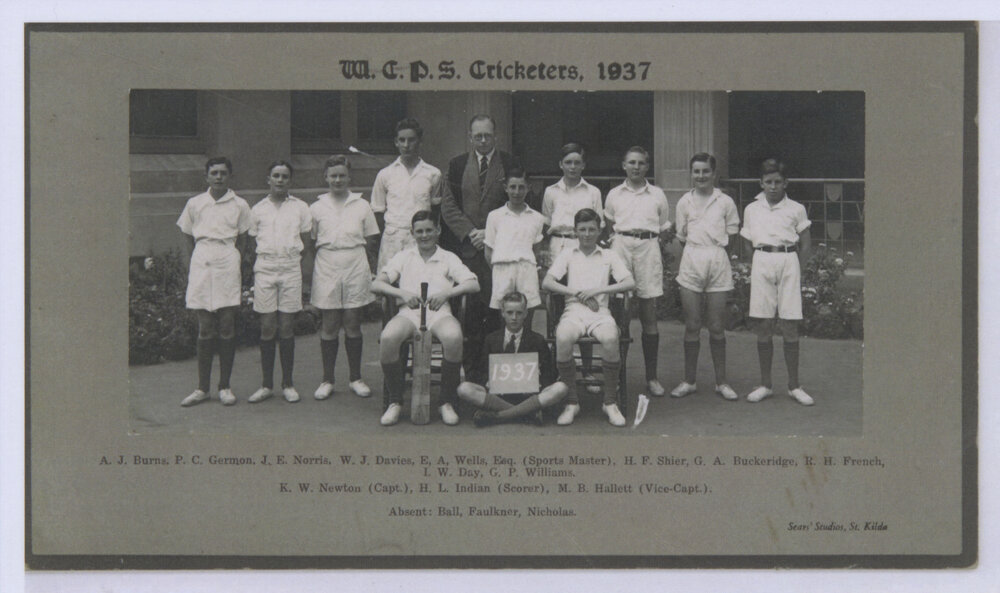 Cricket WCPS 1937