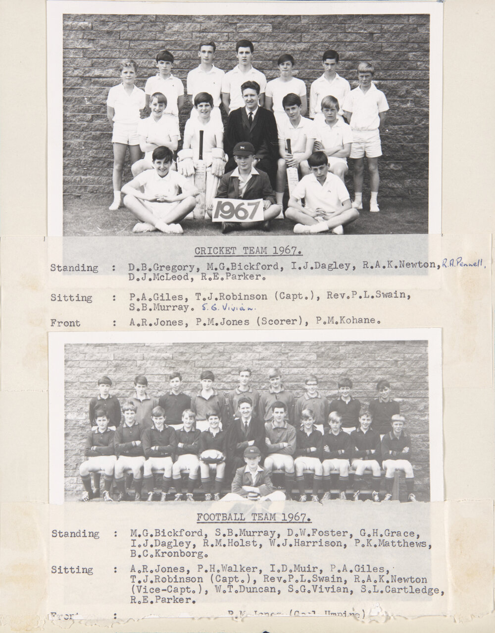 Cricket WCPS 1967
