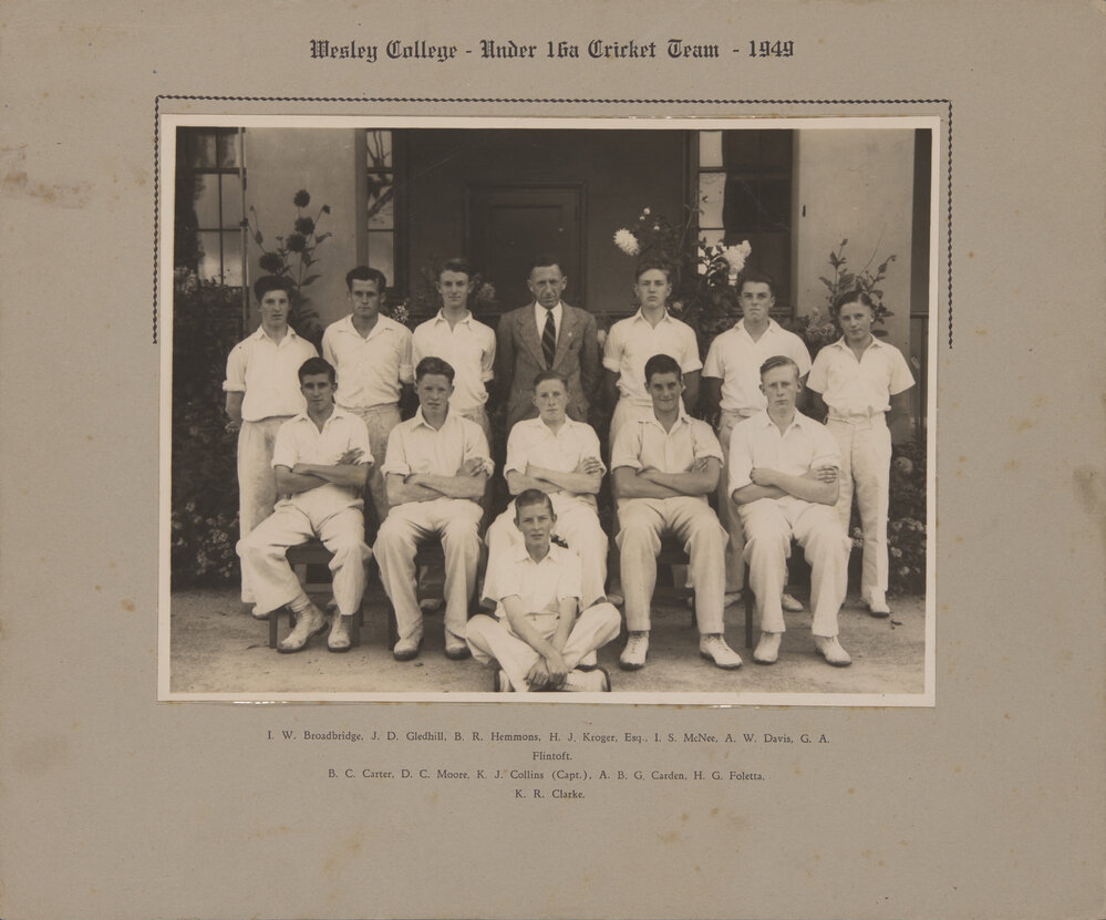 Cricket Under 16a 1949