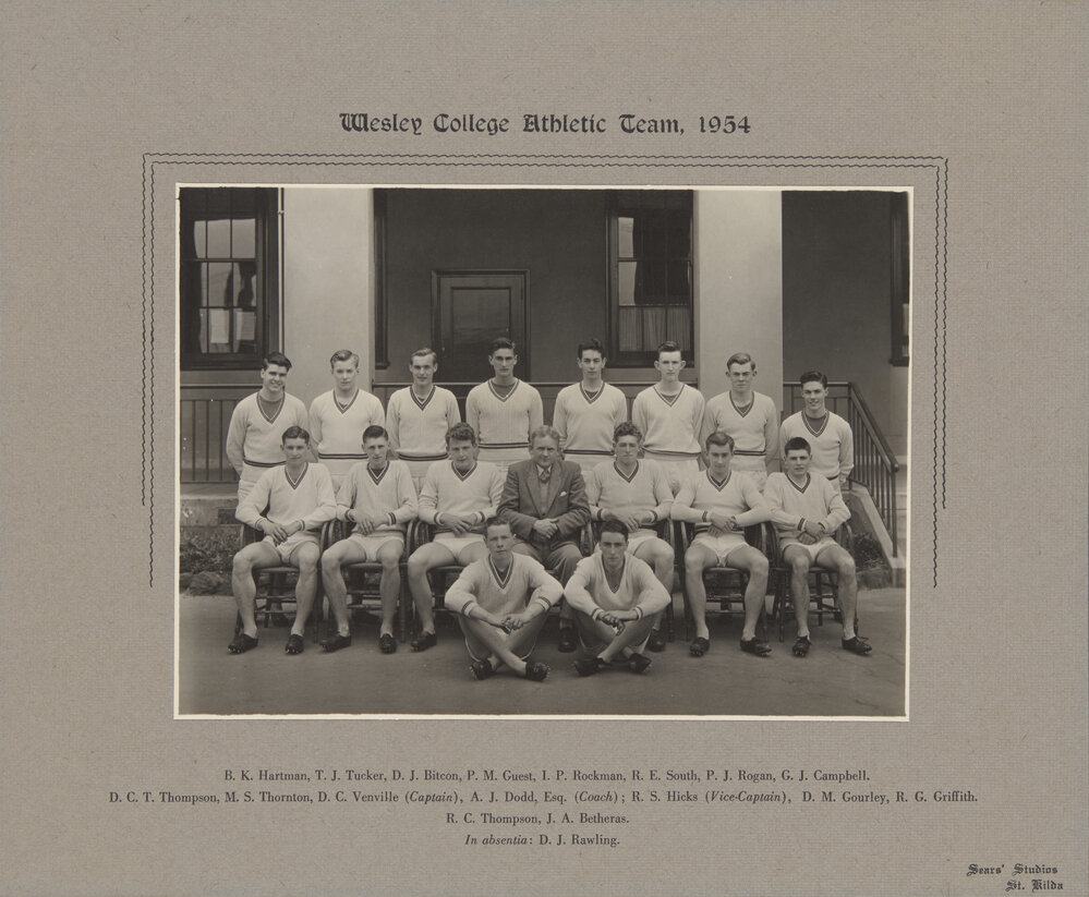 Athletics Team 1954