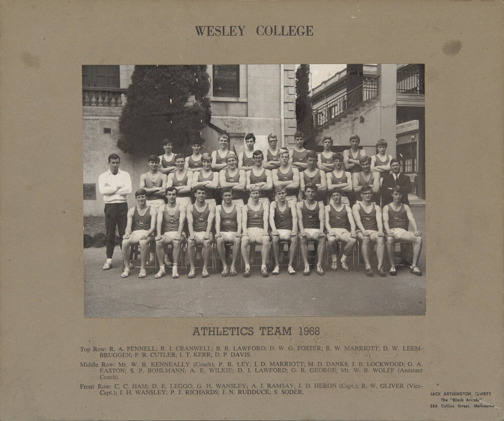 Athletics Team 1968