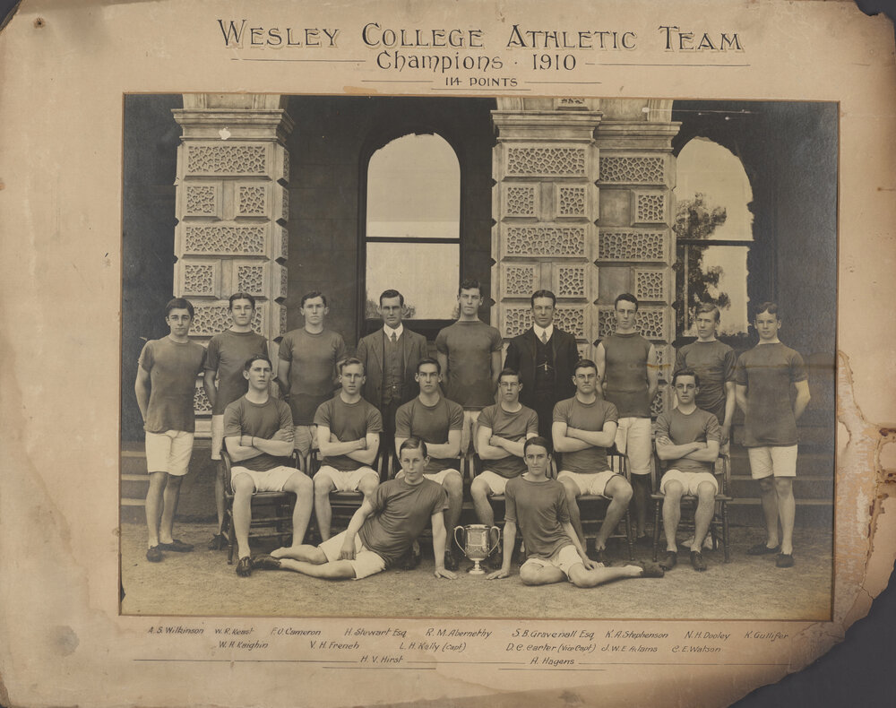 Athletics Team 1910 Champions