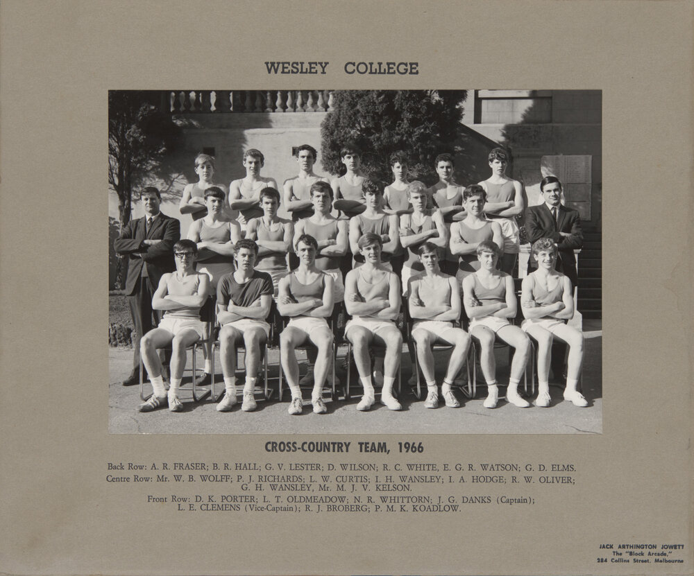 Athletics Team 1966, Cross Country