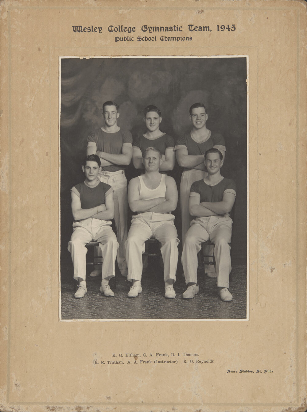 Athletics Gymnastic 1945 Champions