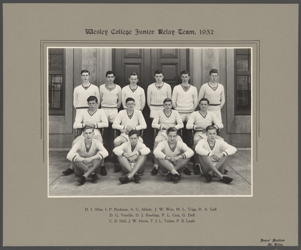 Athletics Team 1952 Junior Relay