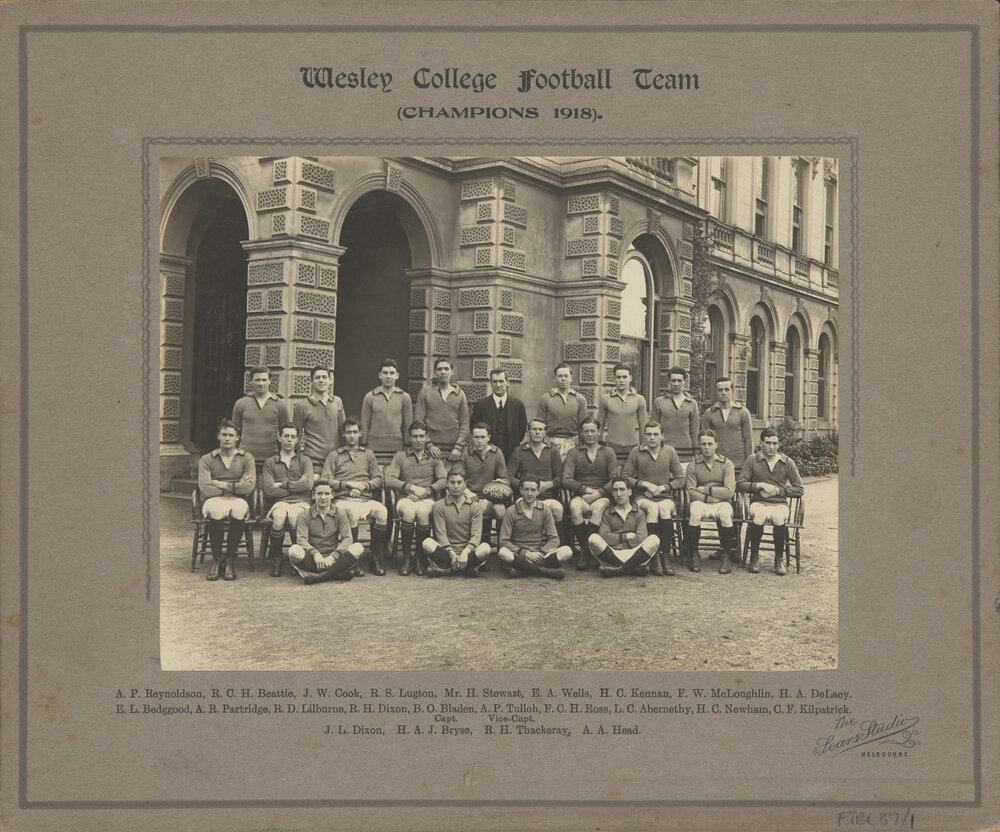 Football 1918 Champions