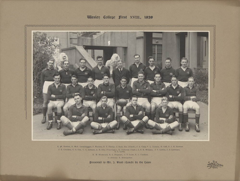 Football Firsts 1939