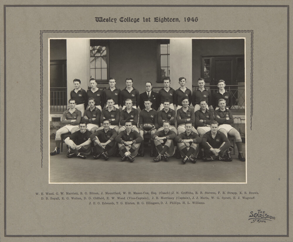 Football Firsts 1946