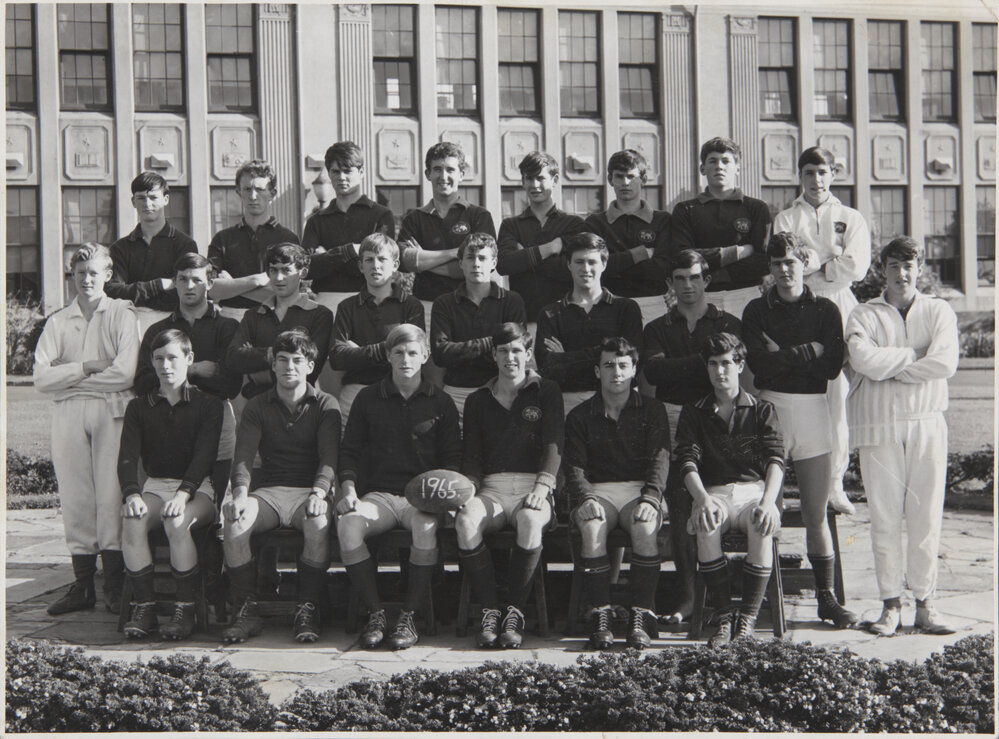 Football 1965 Adamson House 