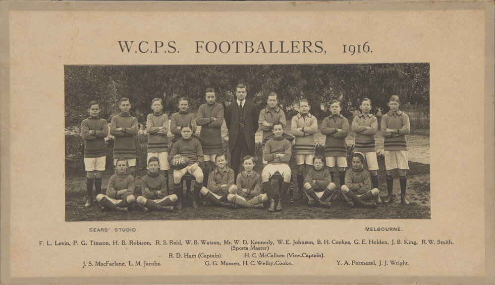 Football WCPS 1916