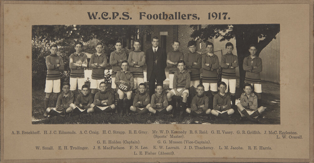 Football WCPS 1917