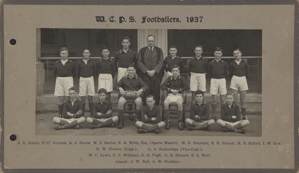 Football WCPS 1937