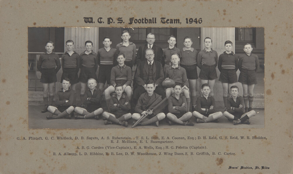 Football WCPS 1946