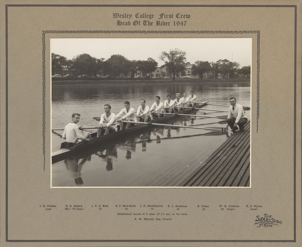 Rowing First Crew 1947 Head of the River