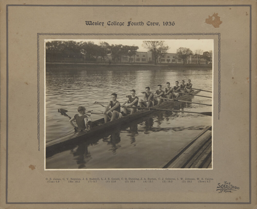 Rowing Fourth Crew 1936