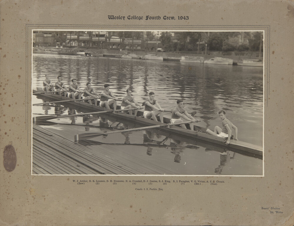 Rowing Fourth Crew 1943