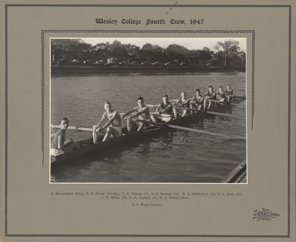 Rowing Fourth Crew 1947