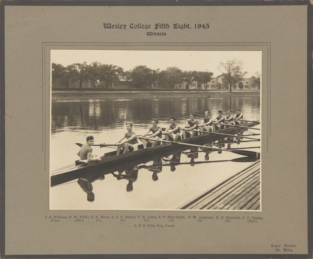 Rowing Fifth Crew 1945 Winners