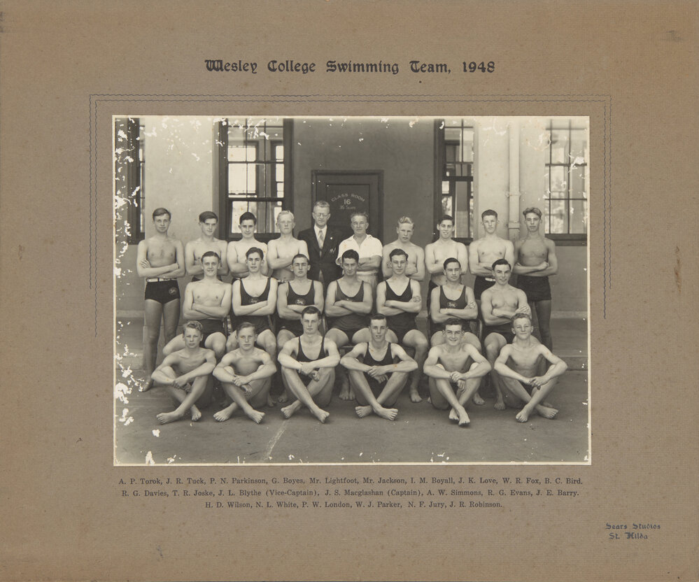 Swimming team 1948