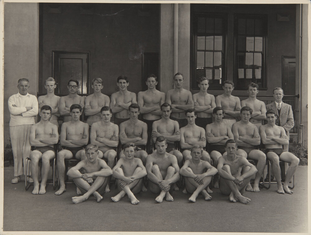 Swimming team 1955