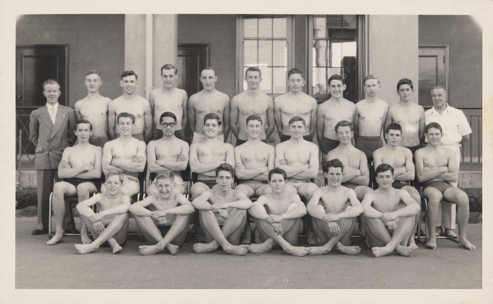 Swimming team 1954