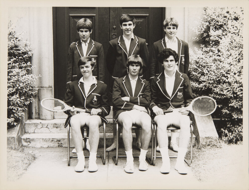Tennis team 1970 Adamson House