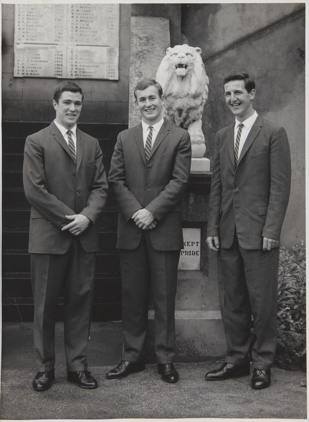Boarders 1963 Adamson House and School Captains