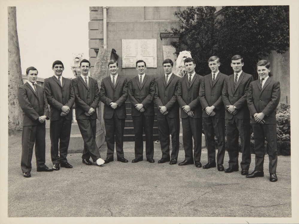 Boarders 1962 Adamson House Seniors