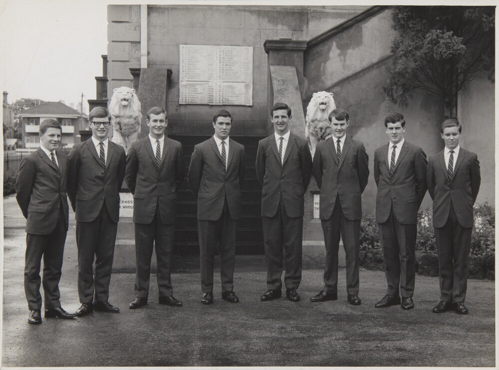 Boarders 1963 Adamson House Seniors